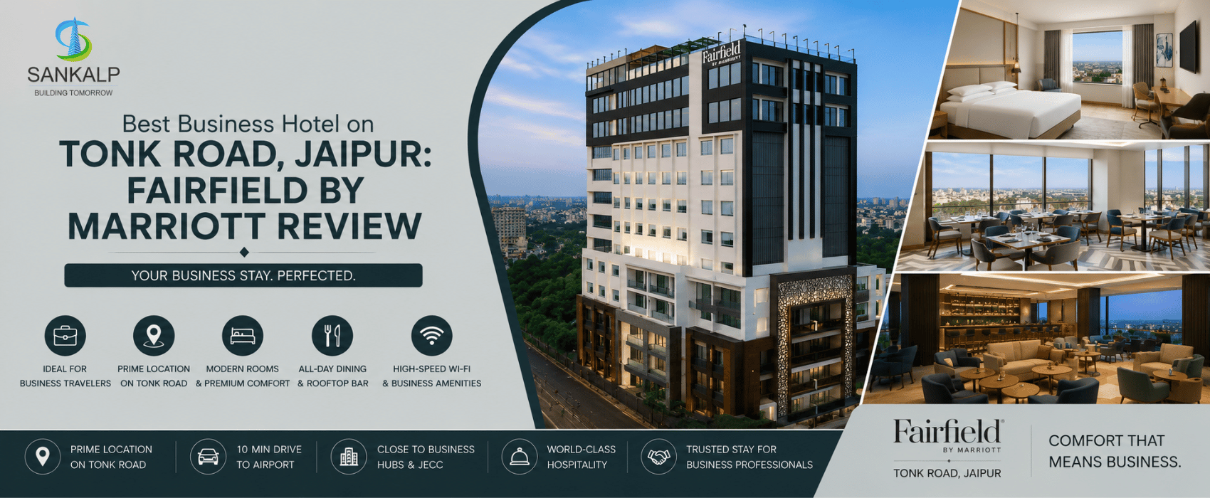 Best Business Hotel on Tonk Road, Jaipur: Fairfield by Marriott Review